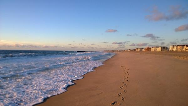 Footprints in the Sand Prints Bill McKim Photography