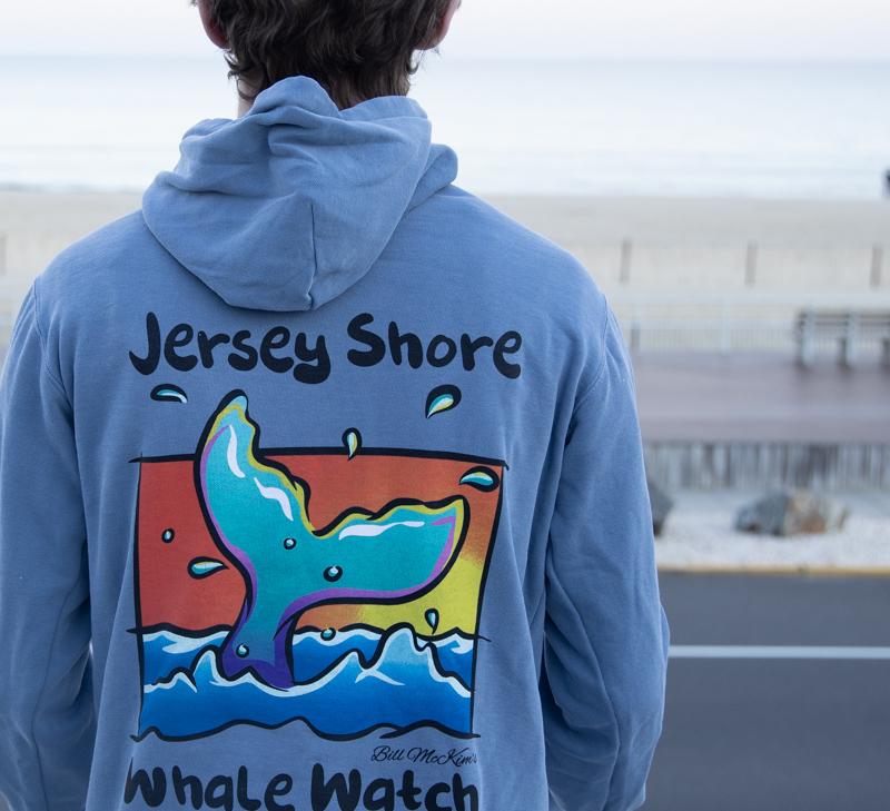 Jersey Shore Whale Watch Heavyweight Sweatshirt Bill McKim Photography XXXL Bluejean 