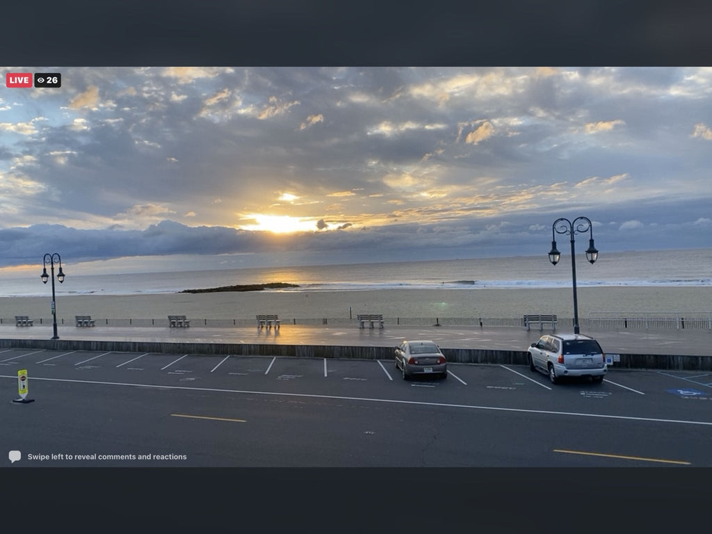 Friday morning sunrise Belmar Beach