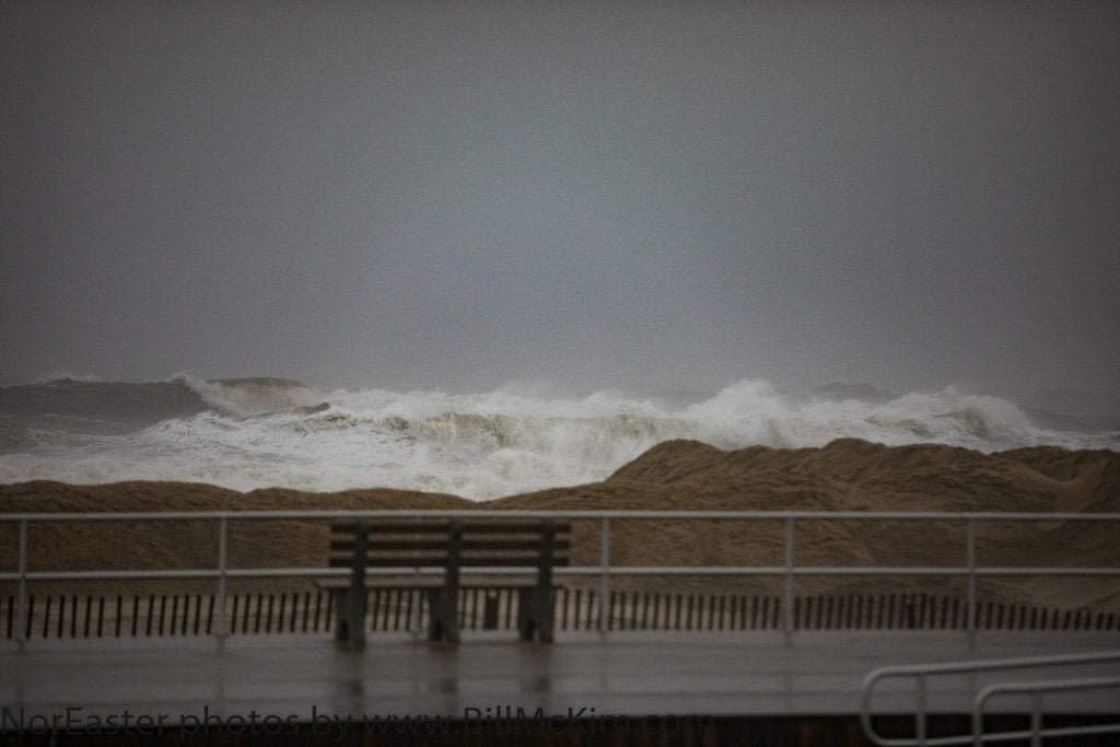 High Tide Belmar photos Noreaster