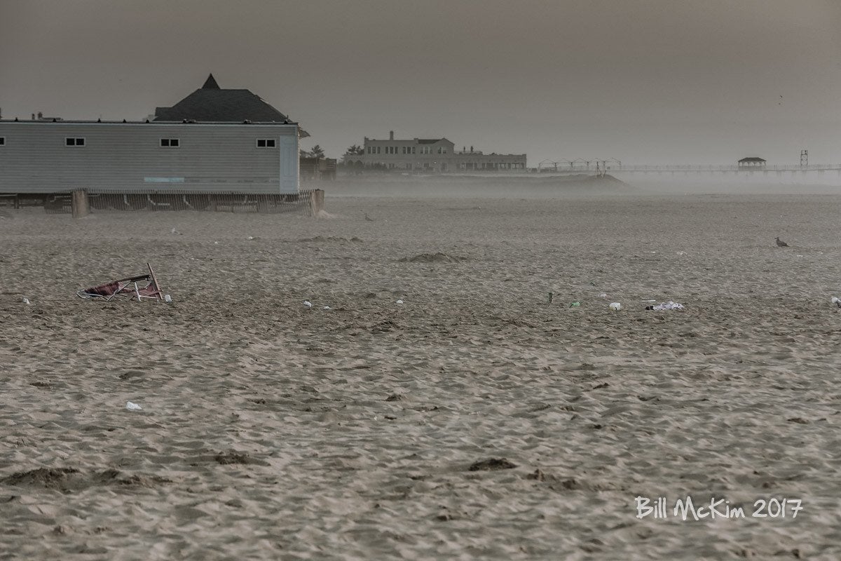 How can people love the beach and leave such a mess behind?