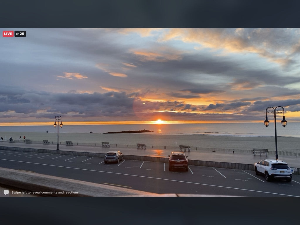 Saturday morning brilliant sunrise