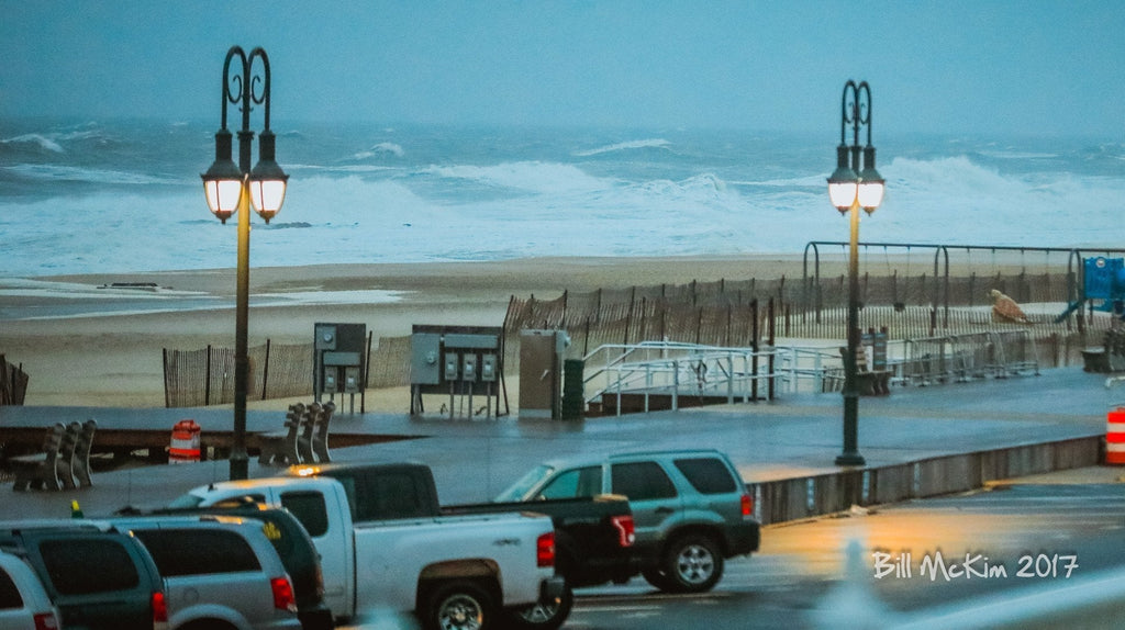 Stormy morning in Jersey 2017 Nor'easter Photos New Jersey