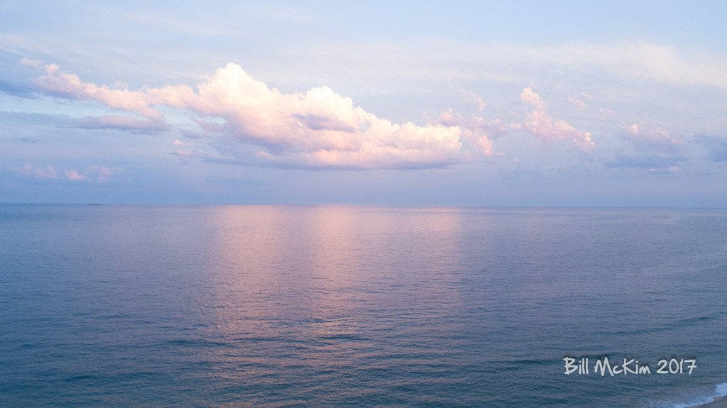 Sunset Jersey shore Phantom 4 Pro