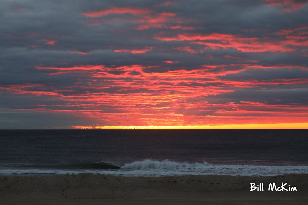Wednesday sunrise at the beach, click to view