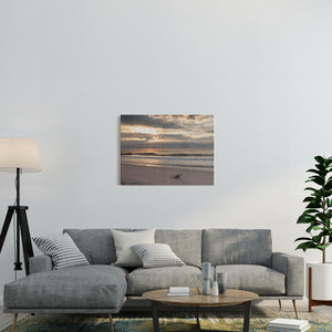 Beach Chair at Sunrise Artwork print by Bill Mckim Bill McKim Photography -Jersey Shore whale watch tours 