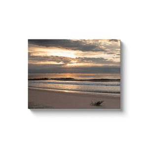 Beach Chair Canvas Gallery Wrap 18 x 24 Bill McKim Photography -Jersey Shore whale watch tours Image Wrap 1.25 inch 18x24 inch