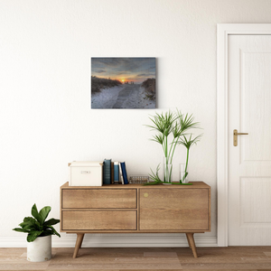 Beach Path Gallery Wrap Bill McKim Photography -Jersey Shore whale watch tours 