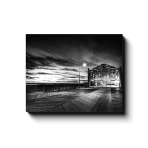 Canvas Wraps Bill McKim Photography -Jersey Shore whale watch tours Black Wrap 1.25 inch 16x20 inch