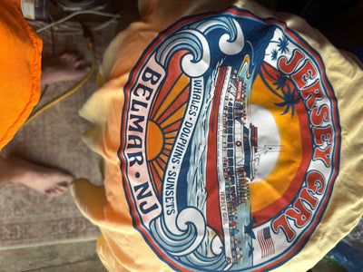 Jersey Girl Endless Summer T-Shirt Bill McKim Photography -Jersey Shore whale watch tours 