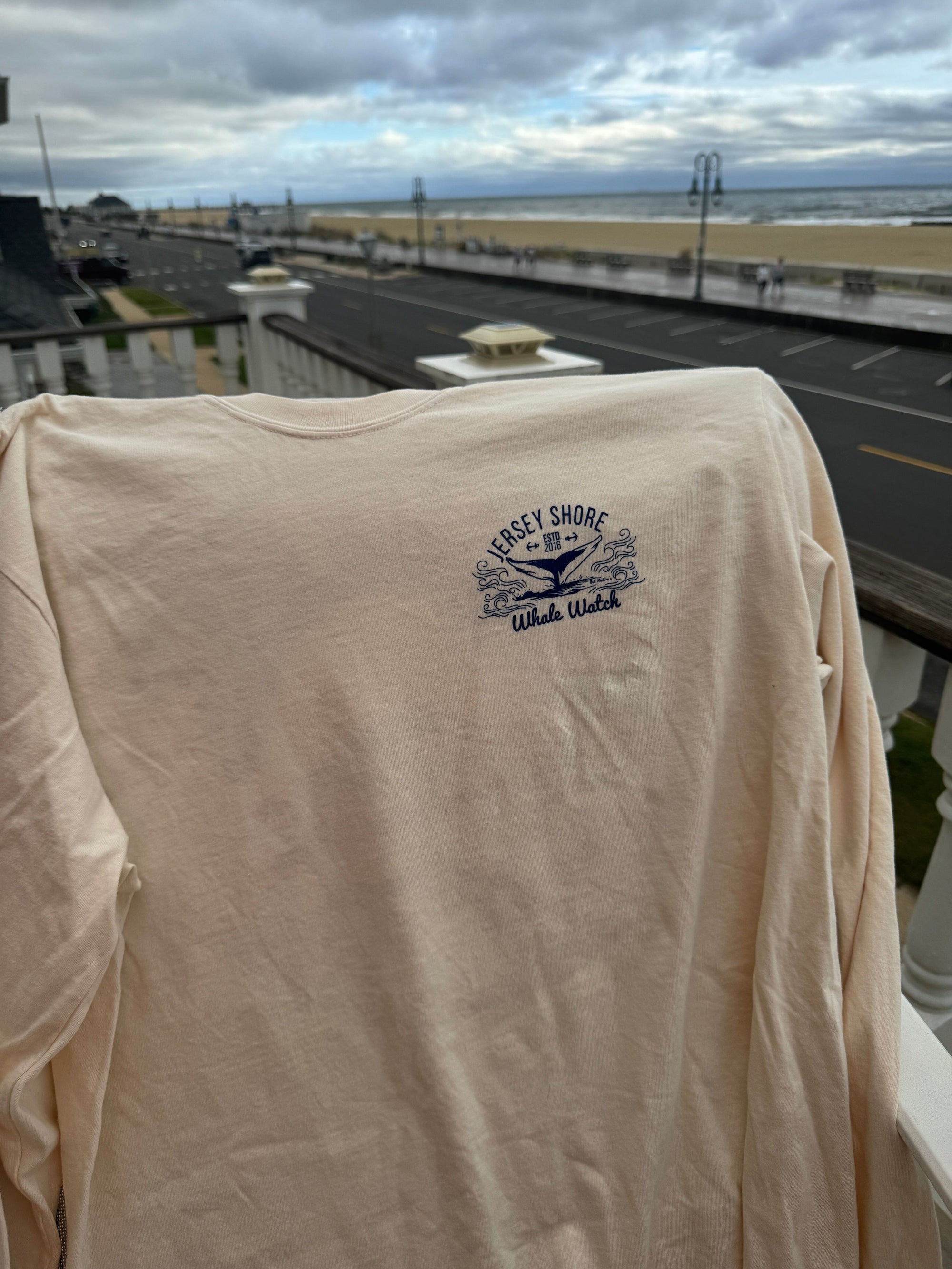 Jersey Girl Endless Summer T-Shirt Bill McKim Photography -Jersey Shore whale watch tours 