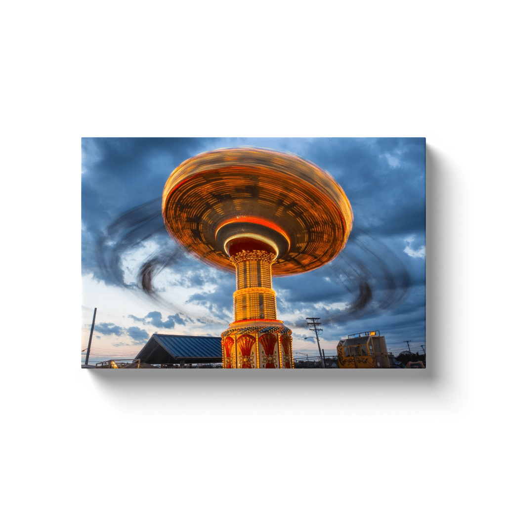 Point Pleasant Canvas By Bill Mc Kim Bill McKim Photography -Jersey Shore whale watch tours Image Wrap 1.25 inch 12x18 inch