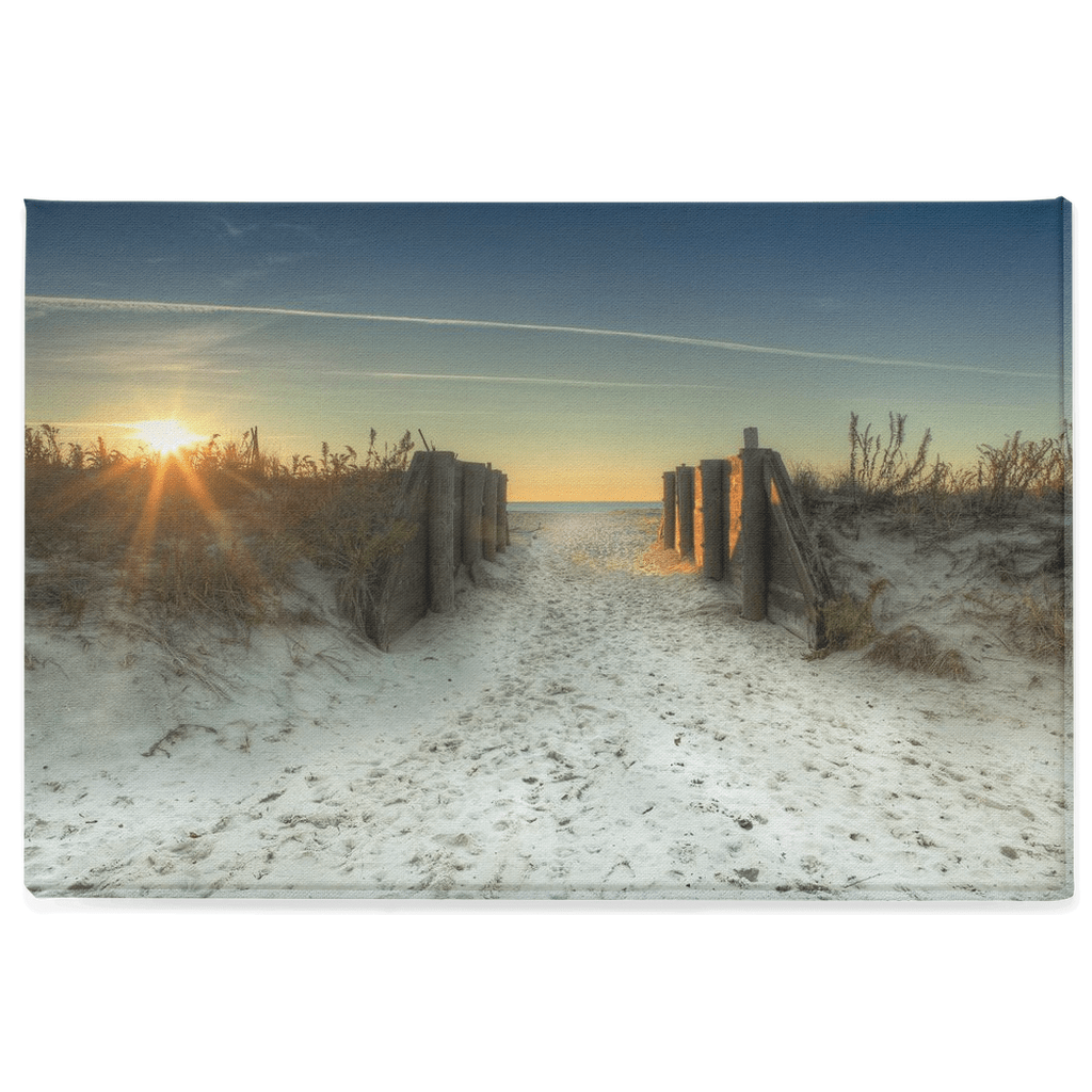 Spring Lake Pier Beach Artwork Print Bill McKim Photography -Jersey Shore whale watch tours 