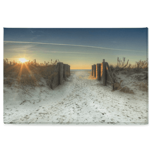 Spring Lake Pier Beach Artwork Print Bill McKim Photography -Jersey Shore whale watch tours 