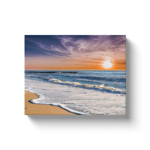 Canvas Wraps Bill McKim Photography -Jersey Shore whale watch tours Image Wrap 11x14 inch 