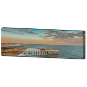 Fishing Pier north view Premium Canvas Gallery Wrap Premium Canvas Gallery Wrap CG Pro Prints 