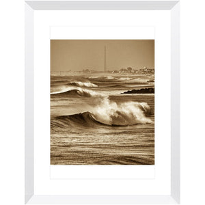 Framed Prints Surf Jersey Bill McKim Photography Lustre Contemporary White