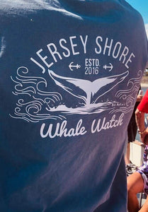 Jersey Shore Whale Watch Tshirt Amazing Quality Preshrunk Bill McKim Photography 