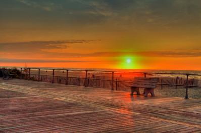 Old Wooden Boardwalk Belmar NJ 2011 Prints McKim Photography 