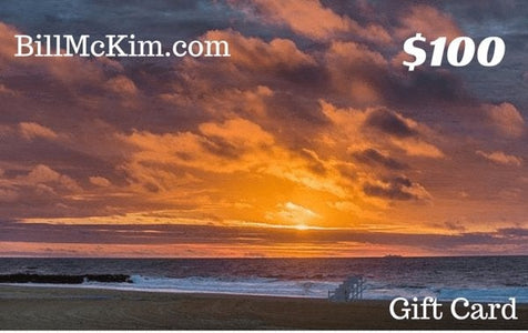 ONLINE GIFT CARDS Bill McKim Artwork Gallery Mini Bill McKim Photography $100.00 