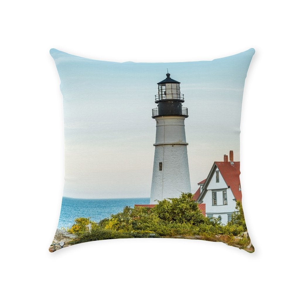 Throw Pillows Bill McKim Photography -Jersey Shore whale watch tours With Zipper Cotton Twill 16x16 inch